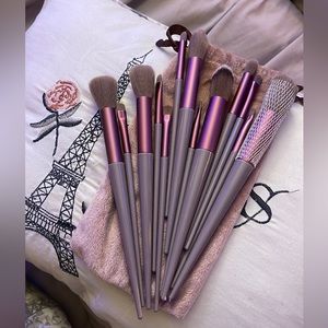 13pcs portable brush set!